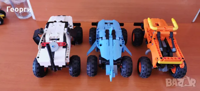 Lego Technic Monster Jam - Dalmatian, Megalodon, Toro Loco 28, снимка 8 - Конструктори - 49197462