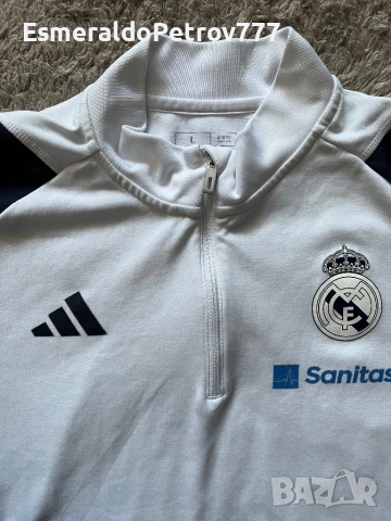 Мъжко футболно горнище Реал Мадрид, снимка 3 - Спортни дрехи, екипи - 53836183