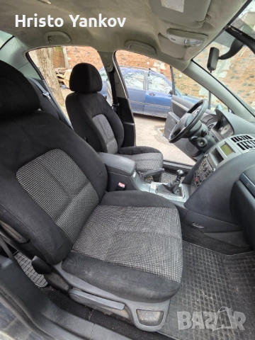 Peugeot 407 2.0 HDi (2005) | 136 к.с. | 6 скорости | Алкантара | Каско | Пловдив, снимка 9 - Автомобили и джипове - 54020908