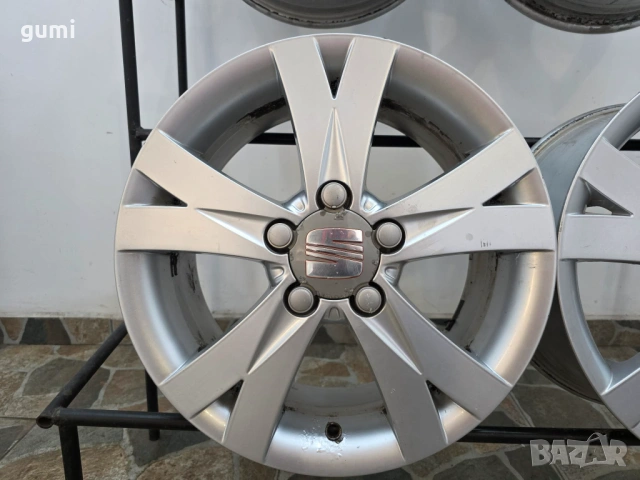 4бр 16ски джанти за SEAT 5х112мм A161237 