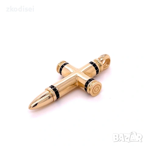 Златен медальон 7,27гр. 14кр. проба:585 модел:36355-3, снимка 2 - Колиета, медальони, синджири - 53272832