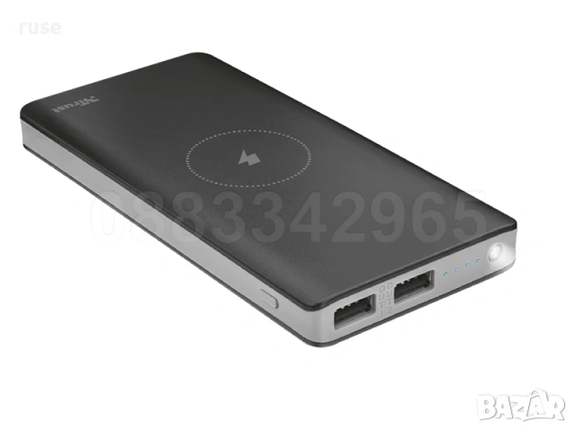 НОВИ! Външна батерия 8000mAh с фунцкия за безжично зареждане на телефон, снимка 2 - Външни батерии - 54220523