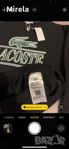 Мъжка блуза Lacoste! , снимка 3 - Блузи - 47860656