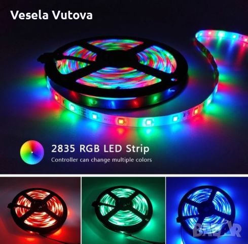 Лента с RGB LED диоди и дистанционно управление!, снимка 4 - Други - 46485541