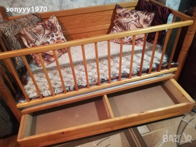 детско легло-дървено 1310251347, снимка 6 - Спални и легла - 52037008