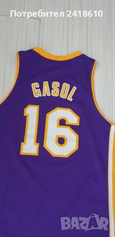 Adidas NBA LAKERS Paul Gasol  #16 Mens Size L НОВО! ОРИГИНАЛ! МЪЖКИ ПОТНИК!, снимка 8 - Спортни дрехи, екипи - 46994077