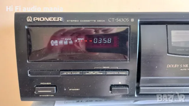 Продавам касетен дек Pioneer CT-S430S, снимка 3 - Декове - 47091475