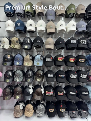 шапки с козирка alo celine lacoste dsquared2 , снимка 5 - Шапки - 54159432