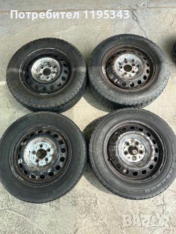 Оригинални железни джанти за Mercedes vito r16, снимка 7 - Гуми и джанти - 51291595