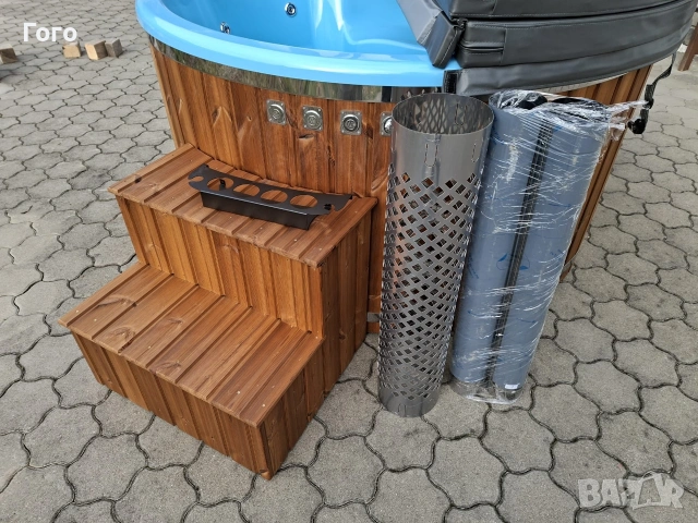 външно градинско джакузи с вложка от скрил, снимка 12 - Басейни и аксесоари - 54128287