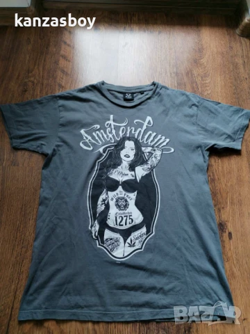 fox tattoo girl - страхотна мъжка тениска S, снимка 6 - Тениски - 50489070