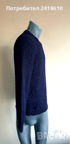 Lacoste Cotton Knit Regular Fit Mens Size 4 - M НОВО!  ОРИГИНАЛ! Мъжки Пуловер!, снимка 8 - Пуловери - 52794425