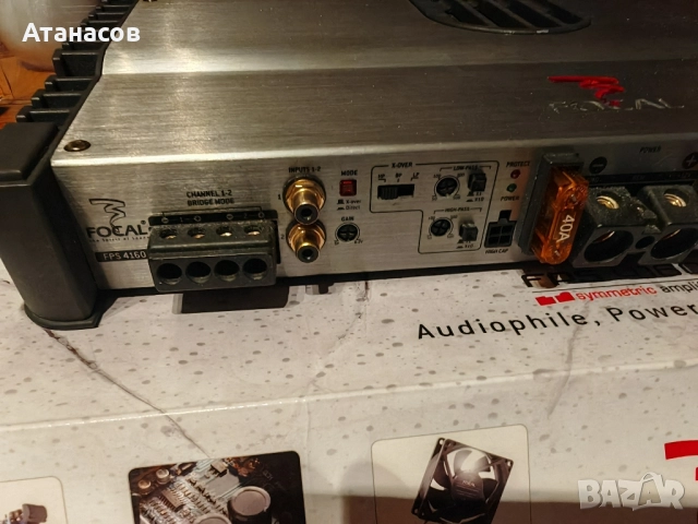 Focal FPS 4160 High-end Class AB 4 Канален усилвател , снимка 12 - Части - 47549091