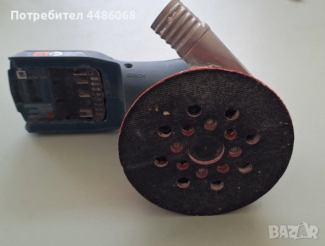 Акумулаторен ексцентършлайф BOSCH GEX 18V-125 , снимка 4 - Други инструменти - 52451129