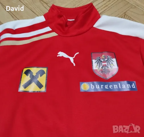 Оригинална тренировъчна блуза на Австрия, снимка 3 - Футбол - 49493971