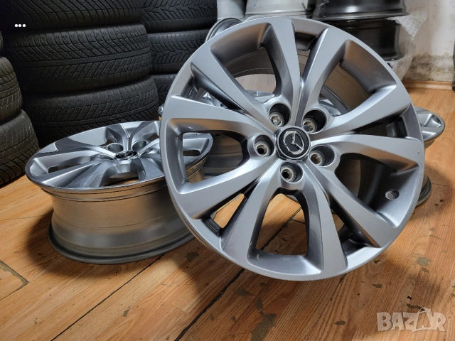 Mazda 18" 5х114,3 оригинални джанти Мазда, снимка 8 - Гуми и джанти - 53237251