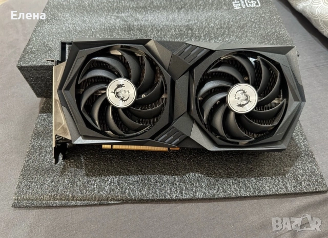 Видео карта MSI RTX 3060 Gaming X, снимка 4 - Видеокарти - 54275658