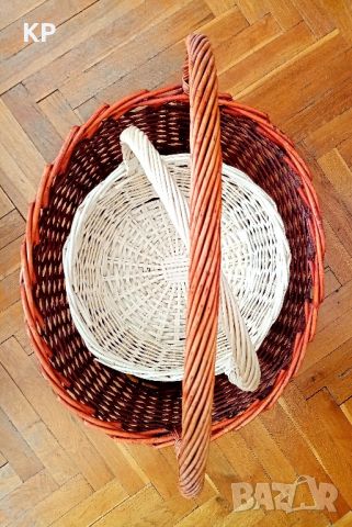 Нови плетени кошници , снимка 2 - Други стоки за дома - 46230291