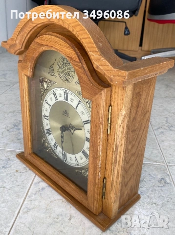 MEISTER ANKER голям стар немски настолен часовник, снимка 4 - Антикварни и старинни предмети - 54128511