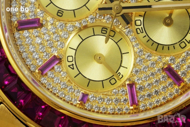 Rolex Cosmograph Daytona Diamond Red Rubin Limited Edition , снимка 9 - Луксозни - 52530724