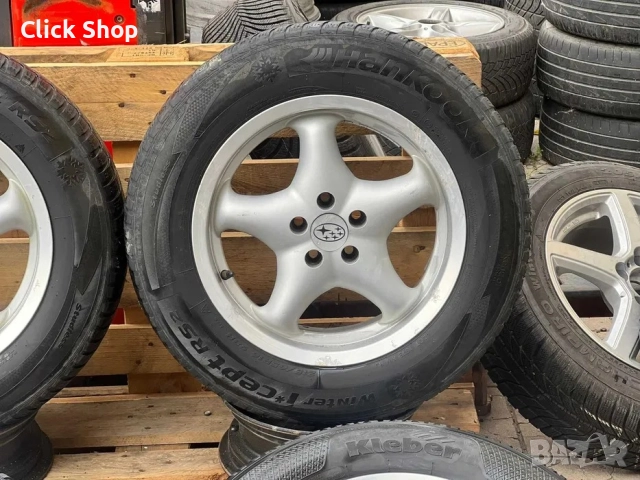 5х100 16 Джанти Субару 5x100 Subaru, снимка 4 - Гуми и джанти - 51760768