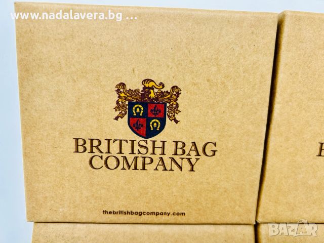 Портфейл, портмоне от естествена кожа British Bag Company. , снимка 5 - Портфейли, портмонета - 46581562