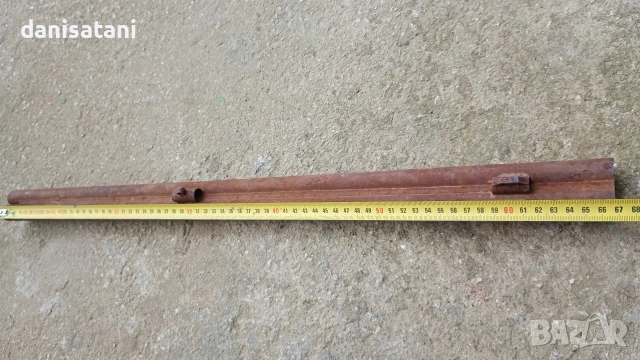 Стара цев от двуцева ловна пушка, снимка 2 - Антикварни и старинни предмети - 54183670