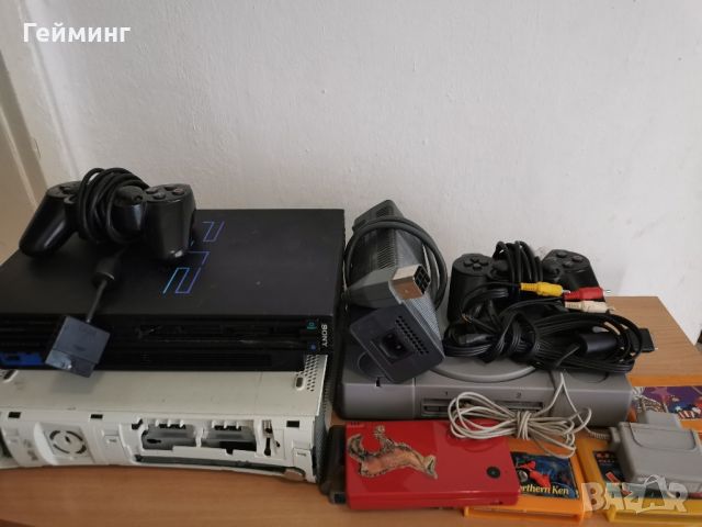 Лот конзоли - Ps1, Ps2, Xbox 360, Nintendo DSi - за ремонт или части, снимка 1 - PlayStation конзоли - 46005785