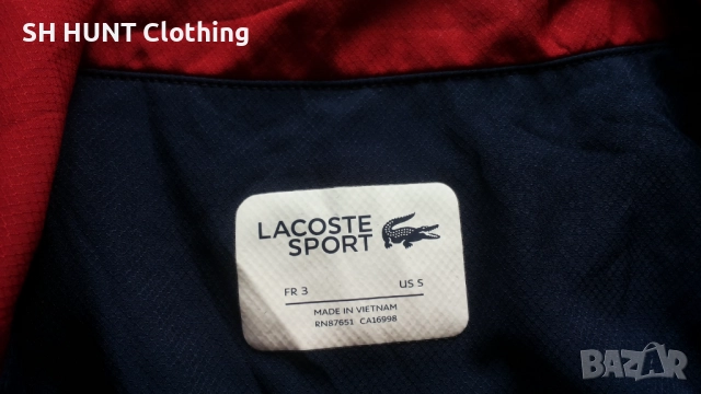 LACOSTE Mens Jacket Размер S мъжко яке горница 38-64, снимка 13 - Спортни дрехи, екипи - 52217229