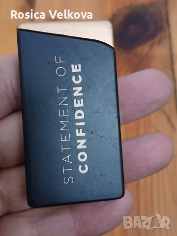 Запалка DUNHILL Statement of Confidence , снимка 2 - Запалки - 53579599