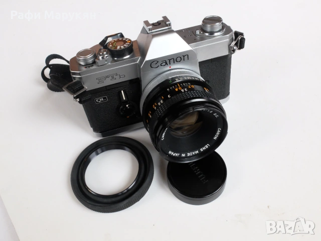 КУПУВАМ ; филмови апарати: Canon AE-1, AE-1 progr.,TLb