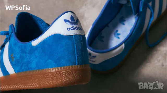 Adidas Originals Bleu Оригинални Маратонки 42 EU / 8 UK Синьо, снимка 12 - Маратонки - 48263348