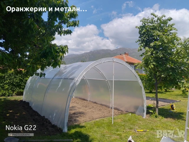 Нова оранжерия 12кв.м.