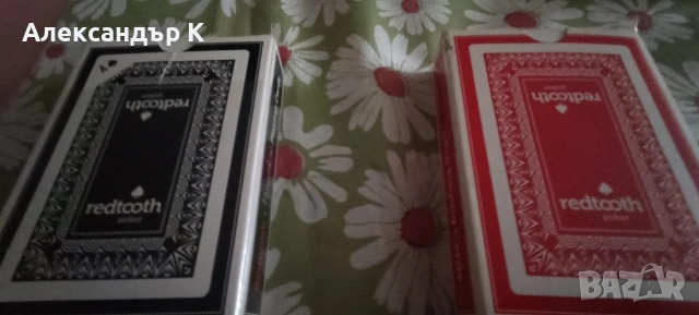Професионални игри за покер Redtooth-2 кутии, снимка 2 - Карти за игра - 53227897