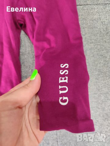 Оригинален комплект за бебе 3-6м Guess с двулицеви панталонки, снимка 9 - Комплекти за бебе - 46734736