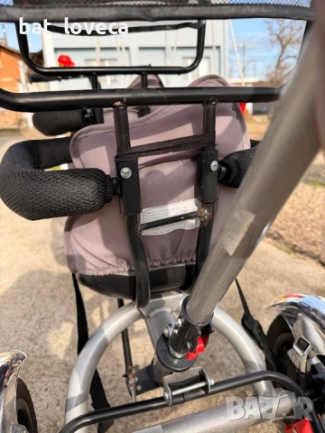 CHIPOLINO Триколка за близнаци 2PLAY , снимка 4 - Детски велосипеди, триколки и коли - 53755968