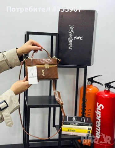 чанта Saint Laurent , снимка 4 - Чанти - 53614617