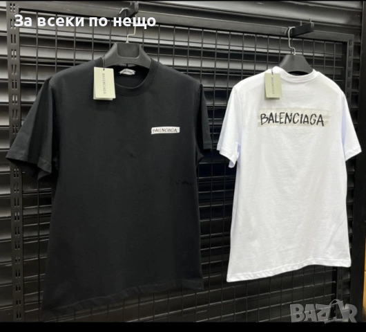 Balenciaga Мъжка Тениска👕Мъжка Блуза С Къс Ръкав - Различни Цветове Код Bal Style16, снимка 13 - Тениски - 53642202