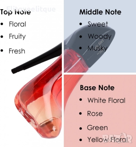 Дамски парфюм Chic Girl Red BN Parfums, 100мл, снимка 7 - Дамски парфюми - 52224593