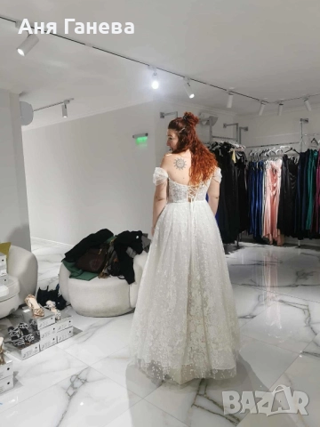 РАЗПРОДАЖБА НОВА БУЛЧЕНСКА РОКЛЯ, снимка 3 - Сватбени рокли - 52183524