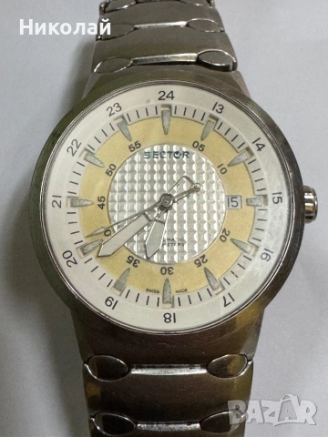 SECTOR -SWISS AUTOMATIC /Авт.часовник, снимка 3 - Мъжки - 52438839