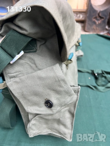 Продавам брезентова чанта (противогаз), снимка 12 - Антикварни и старинни предмети - 44277367