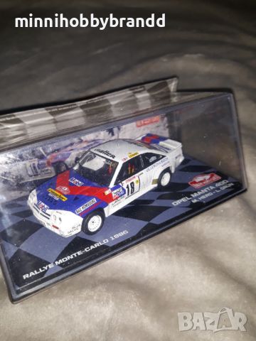 Opel Manta 400 Alpine Renault A310 Subaru Imreza Wrc 1.43 Eaglemoss Rally Monte-Carlo, снимка 12 - Колекции - 46523317