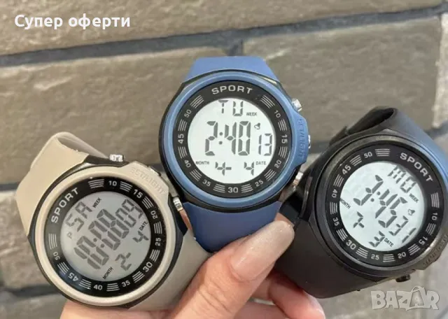 Спортен дигитален часовник, снимка 6 - Мъжки - 49941043