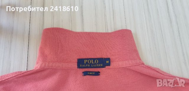 POLO Ralph Lauren Pique Cotton Slim Fit Mens Size M ОРИГИНАЛ! Мъжка Тениска!, снимка 14 - Тениски - 45783017