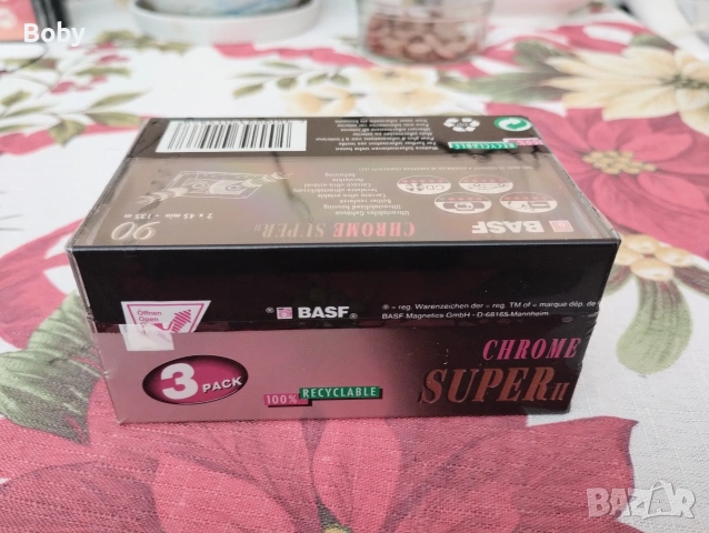 Нови аудио касети BASF Super Chrome II, снимка 6 - Аудио касети - 53072323