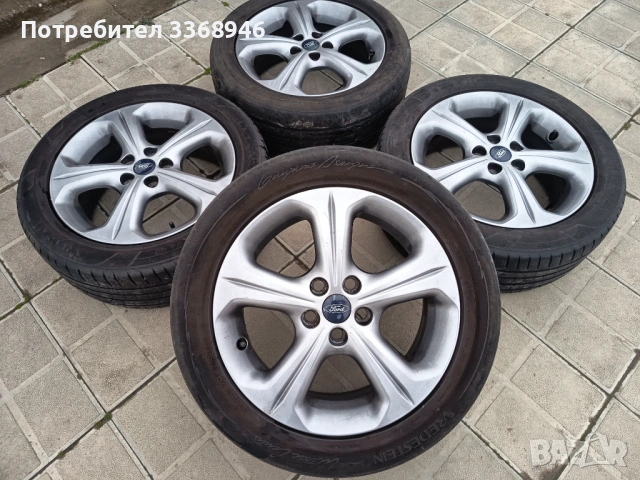 Джанти Ford Оригинални 17" 5х108 с гуми VREDESTEIN 225/50/17