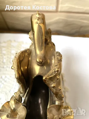 Красив позлатен порцеланов слон от Англия , снимка 13 - Антикварни и старинни предмети - 49742941