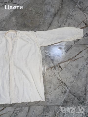 Кенарена, мъжка риза от Плевенския край, снимка 3 - Антикварни и старинни предмети - 45202159