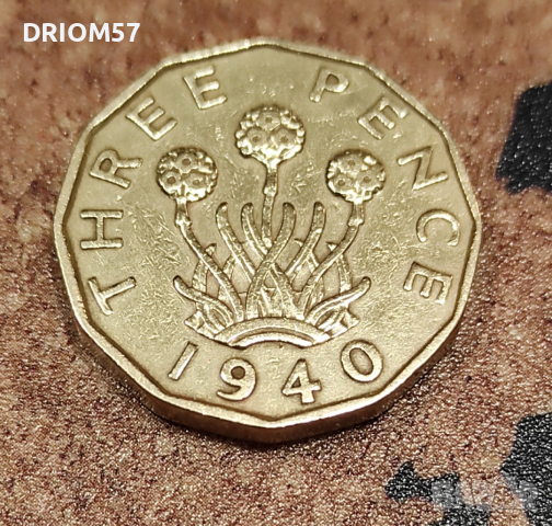 Монети Великобритания-4 бр.› Крал Джордж VI (1940-1951)